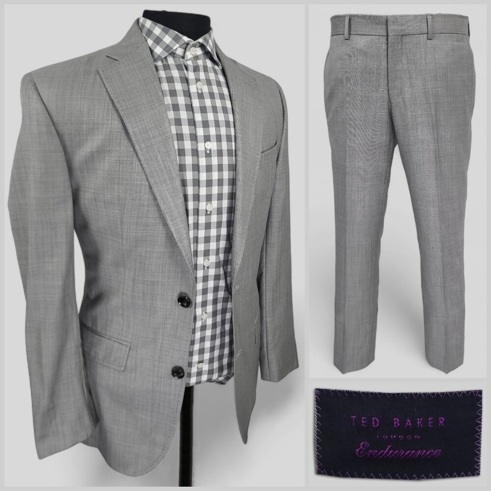 Ted Baker London Endurance Roger CT 2-Piece Suit 38R - W30xL29